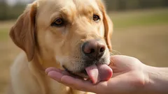 Handen likken door je hond: liefdevol gebaar of signaal van stress